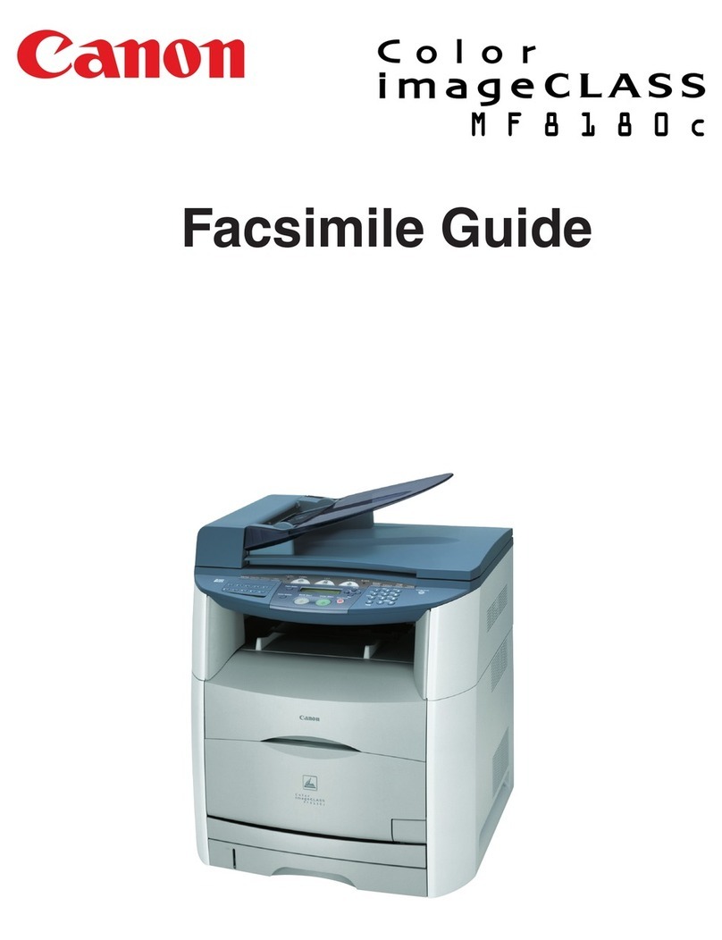 Canon Color imageCLASS 8180c User manual