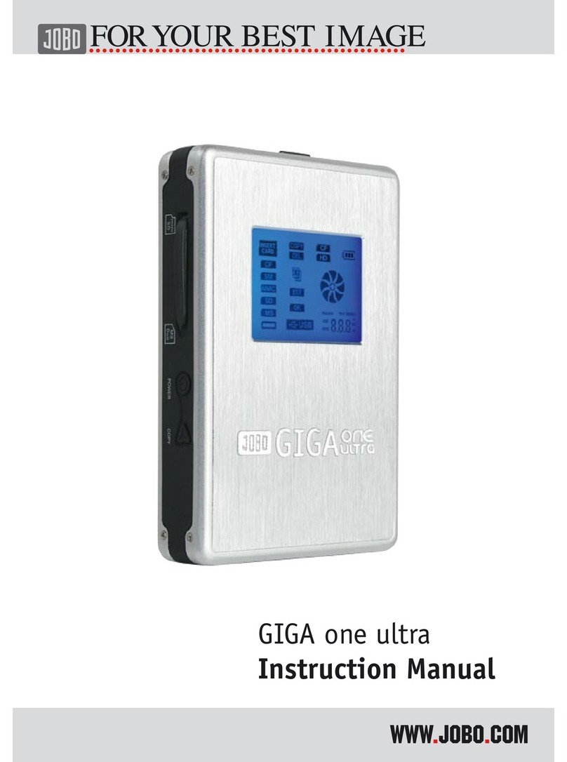 JOBO GIGA ONE ULTRA instruction manual
