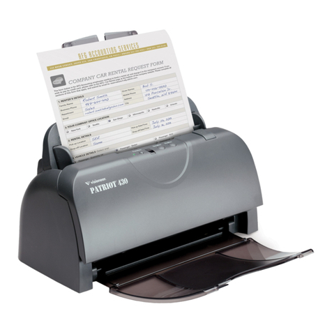 Visioneer PATRIOT 430 - FOR WINDOWS User manual