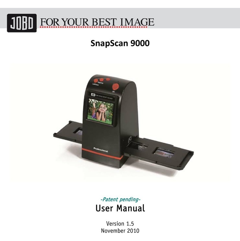 JOBO SNAPSCAN 9000 - V1.5 user manual