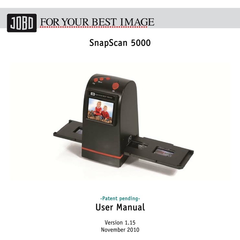 JOBO SNAPSCAN 5000 - V1.15 user manual