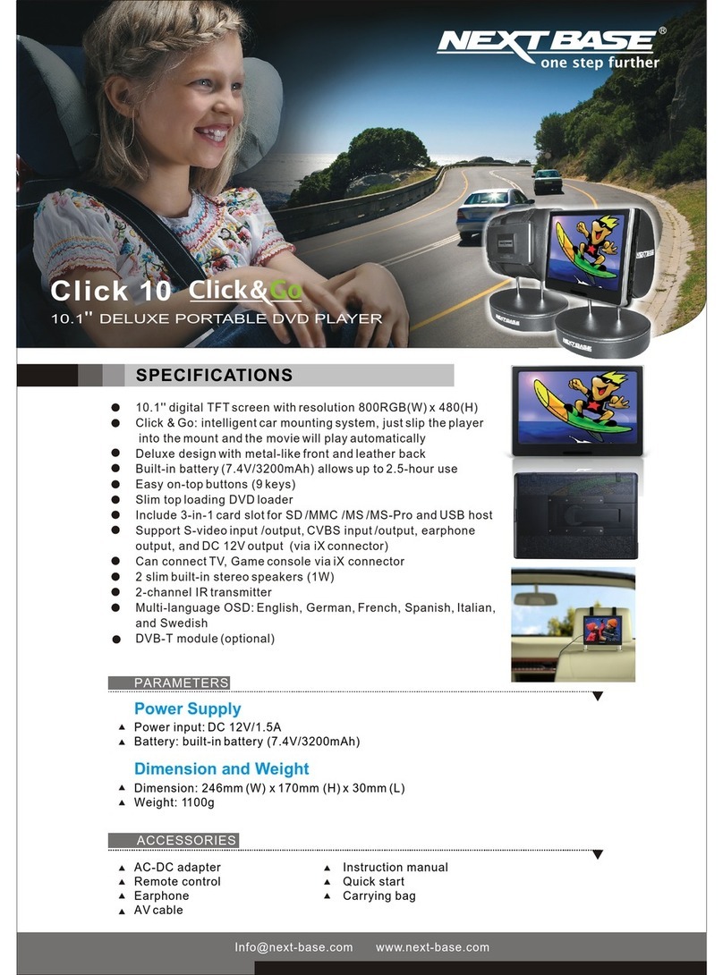 NextBase CLICK 10 - User manual