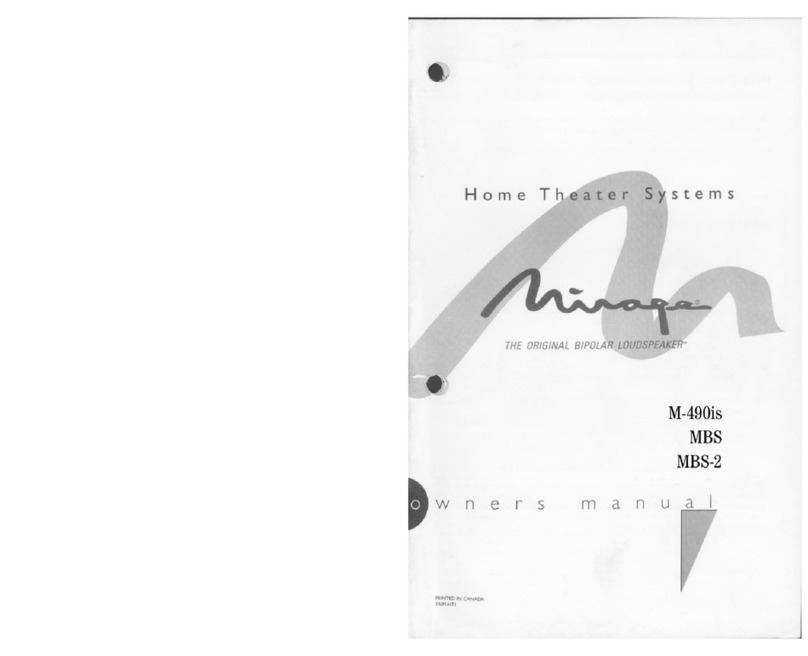 Mirage MBS manual