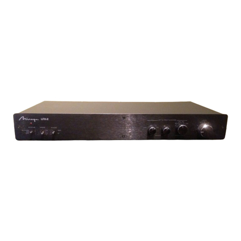 Mirage LFX-2 owner's manual