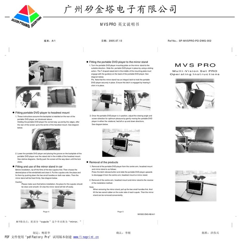 NextBase MULTI-VISION SET PRO User manual