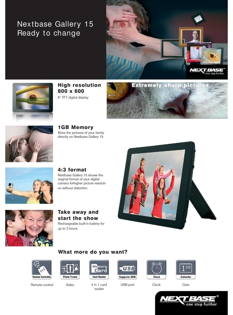 NextBase Gallery 15 User manual NextBase Gallery 15 User manual