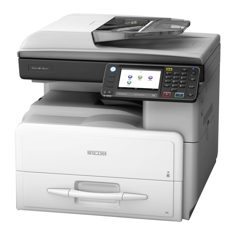 Ricoh Aficio MP 301SPF user guide