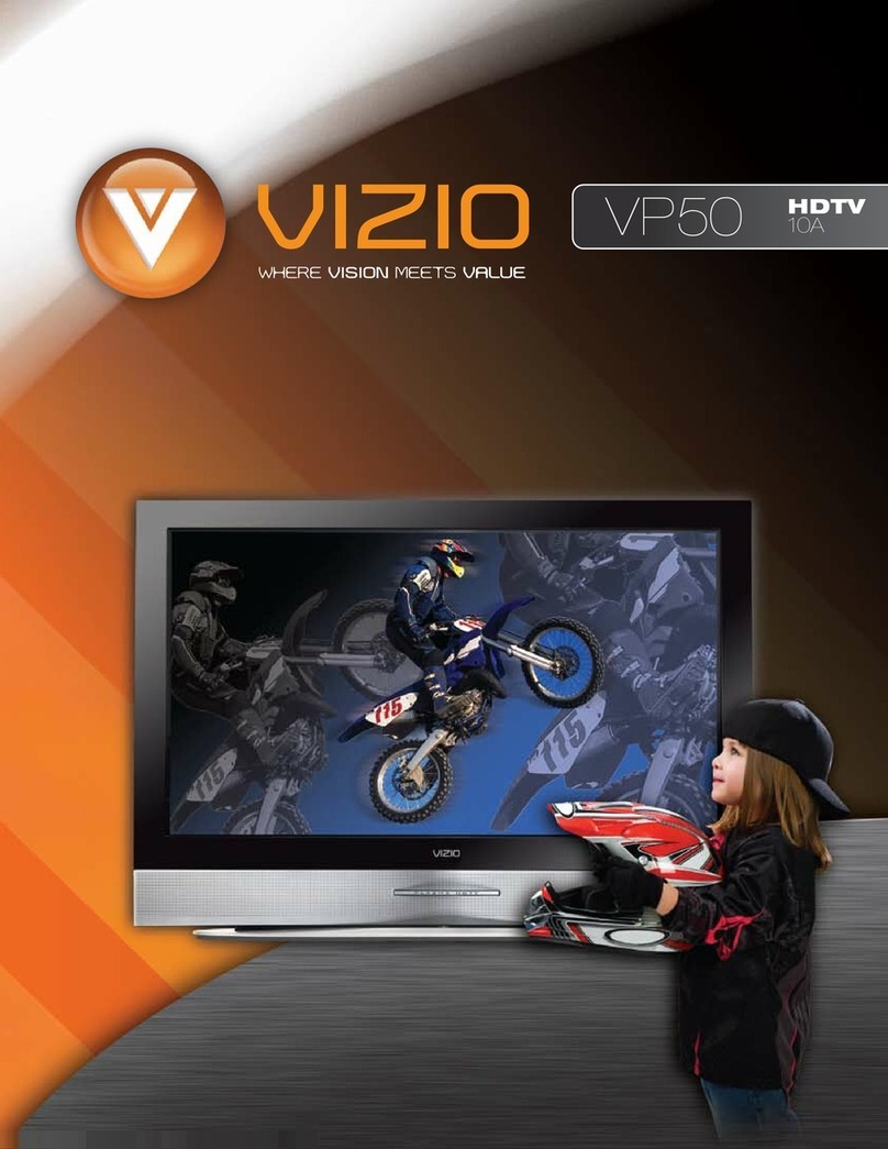 Vizio VP50HDTV User manual