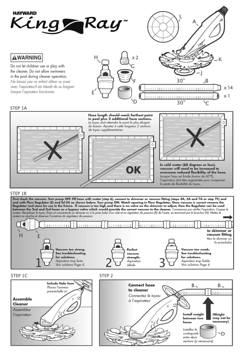 Hayward KingRay User manual