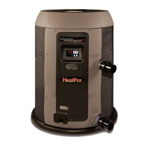 Hayward HeatPro User manual