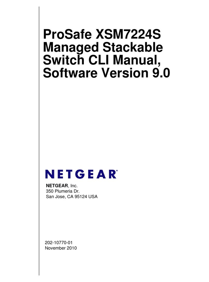 NETGEAR XSM7224S - ProSafe 10 Gigabit Stackable manual NETGEAR XSM7224S - ProSafe 10 Gigabit Stackable manual