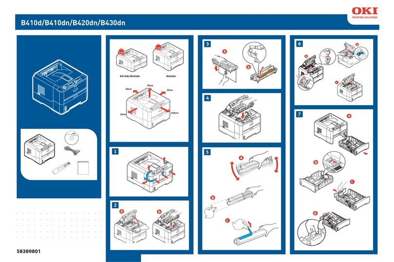 Oki B410D How to use