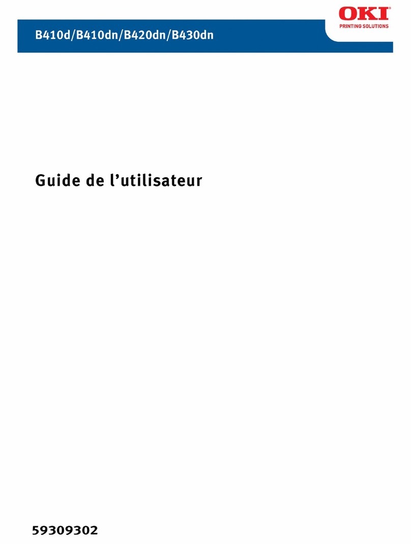Oki B410D Quick start guide