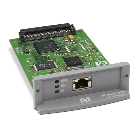 HP 630n - JetDirect Gigabit EN Print Server Administrator's guide