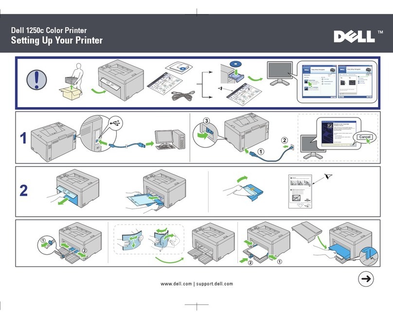 Dell 1250 Color User instructions