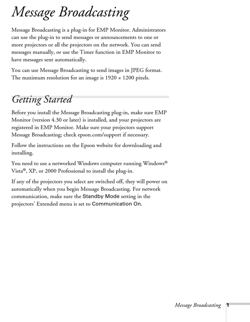 Epson 826W - PowerLite WXGA LCD Projector Getting started guide