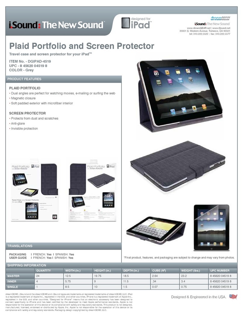 I.SOUND DGIPAD-4519 User manual