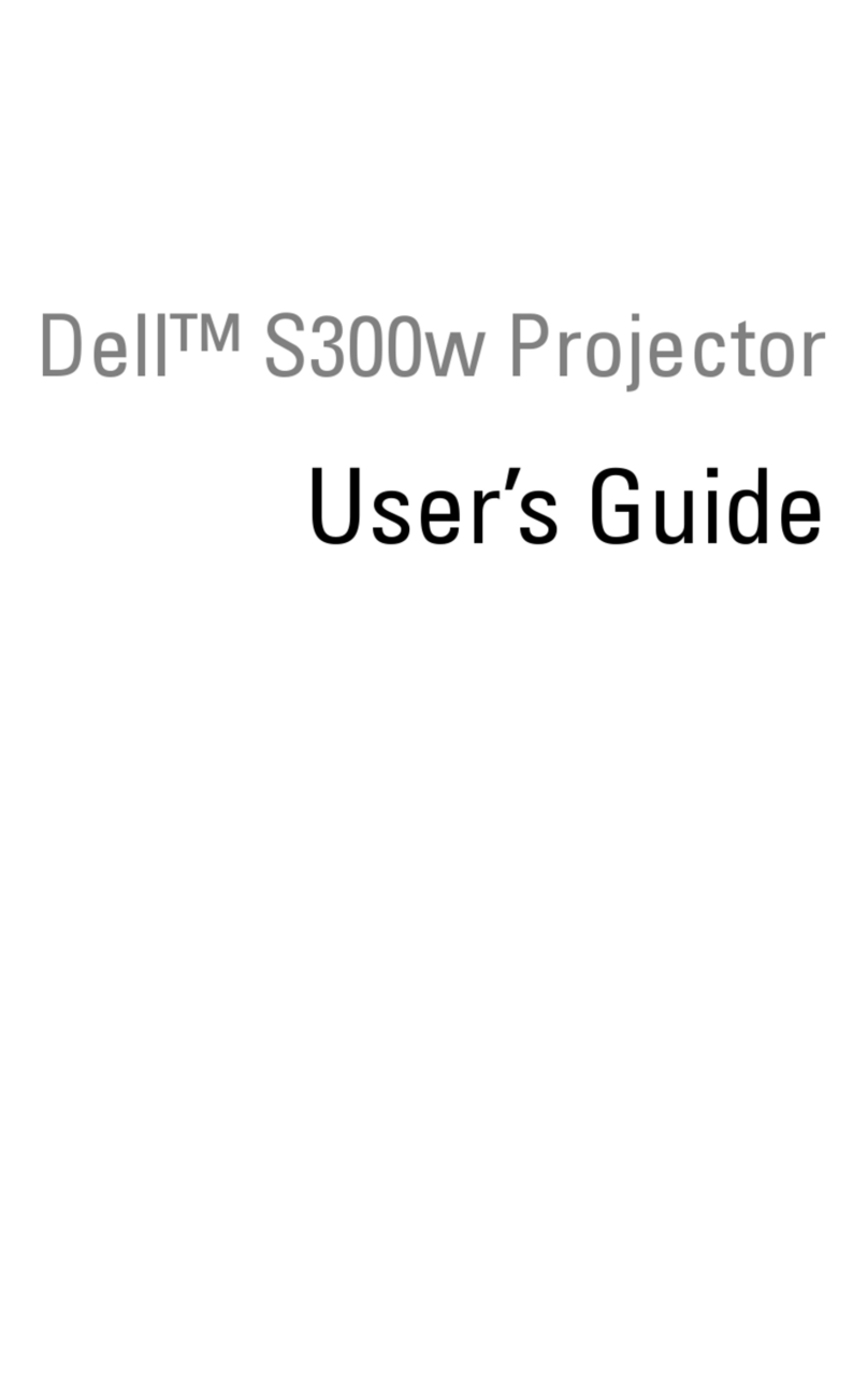 Dell S300W User manual Dell S300W User manual