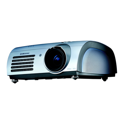Samsung SP-H500AE Setup guide