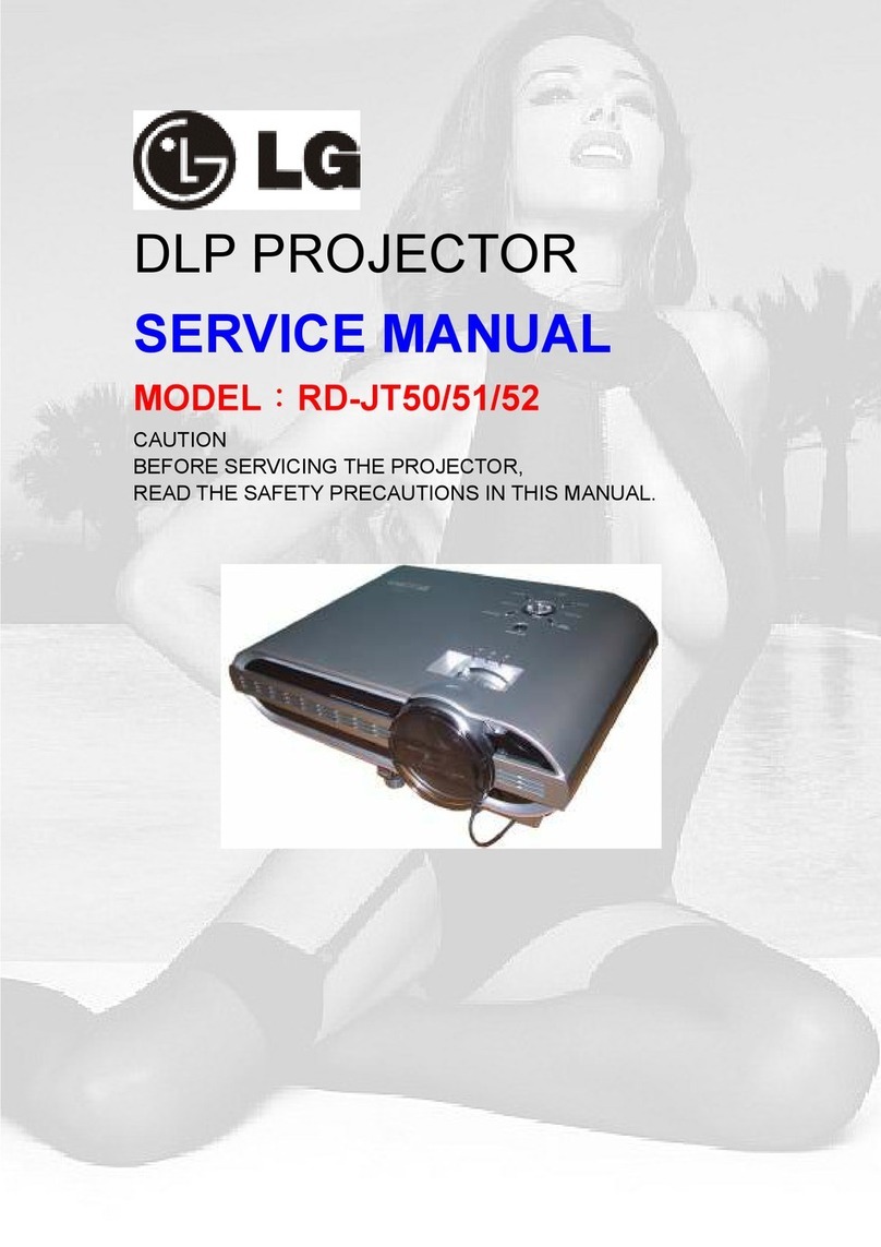 LG RDJT50 1024X768 XGA Service manual