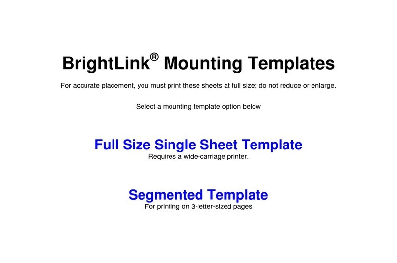 Epson BrightLink 475Wi Guide