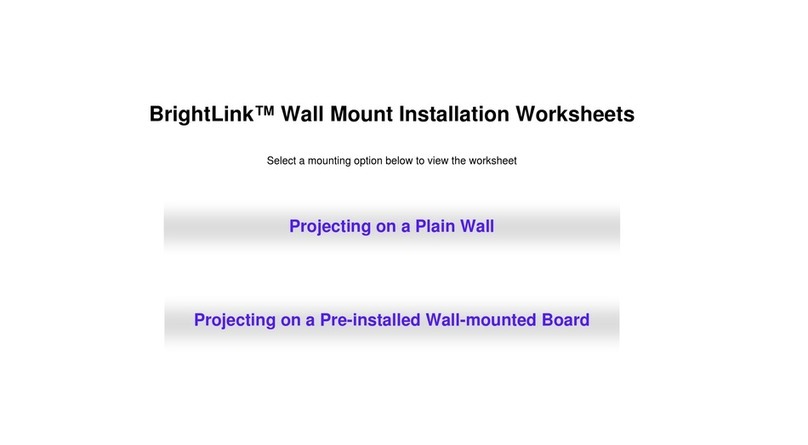 Epson BrightLink 475Wi User manual