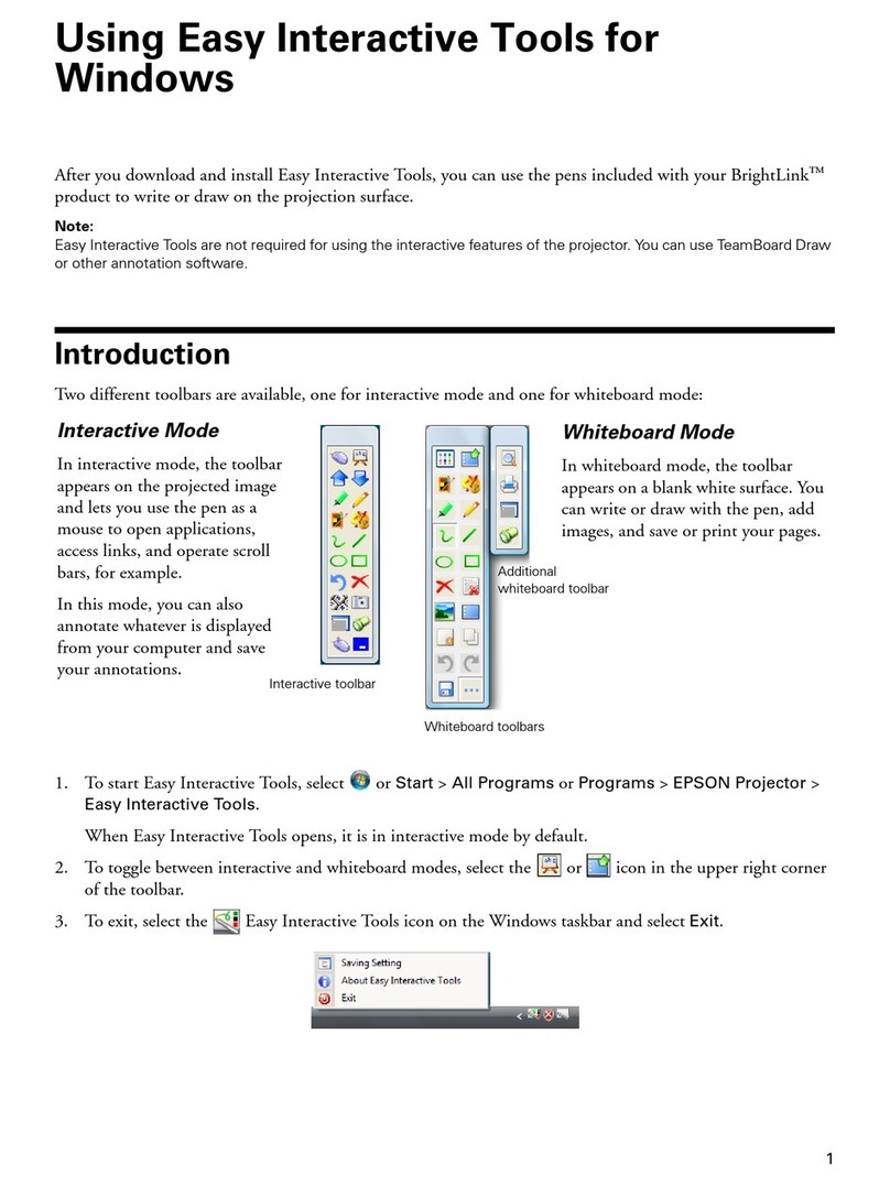 Epson BrightLink 455Wi user guide
