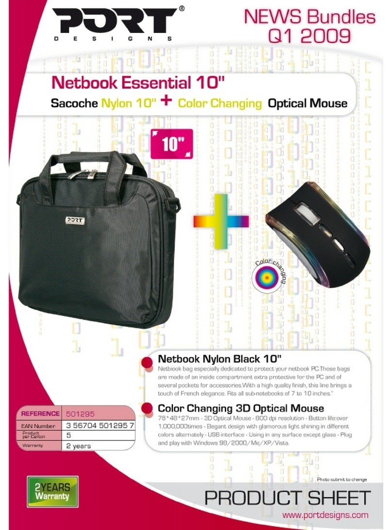 PORT DESIGNS BUNDLES NETBOOK ESSENTIAL 10 Product sheet