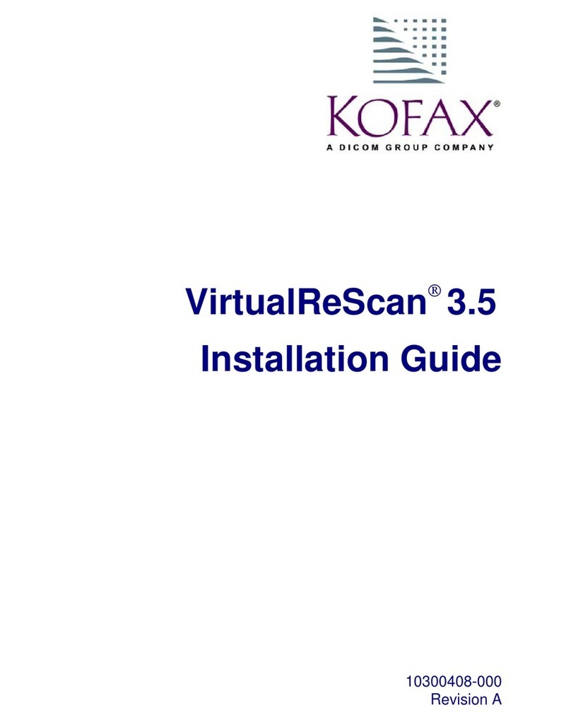 Kofax Image Products VRS3 - User manual