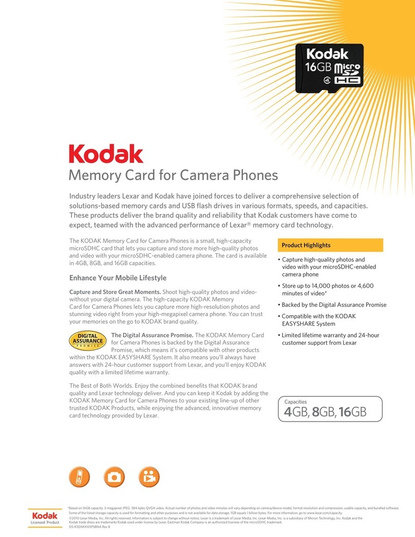 Lexar MEMORY CARD - DATASHEET FOR CAMERA PHONES datasheet Lexar MEMORY CARD - DATASHEET FOR CAMERA PHONES datasheet