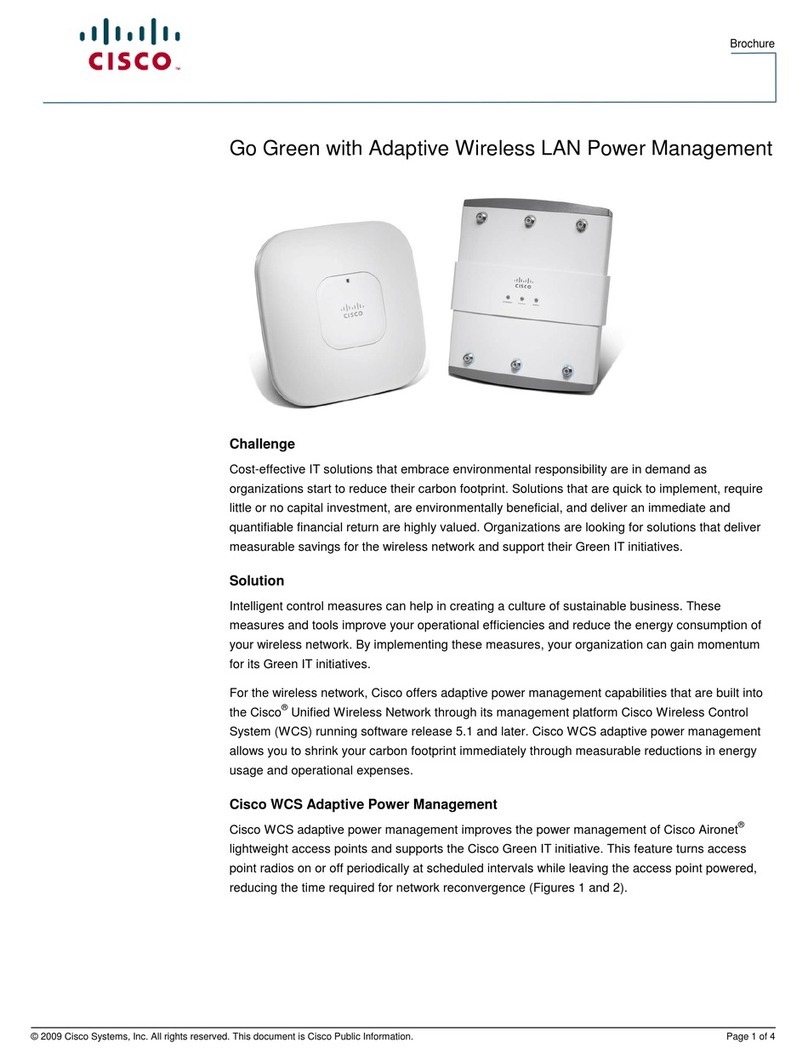 Cisco GO GREEN User manual
