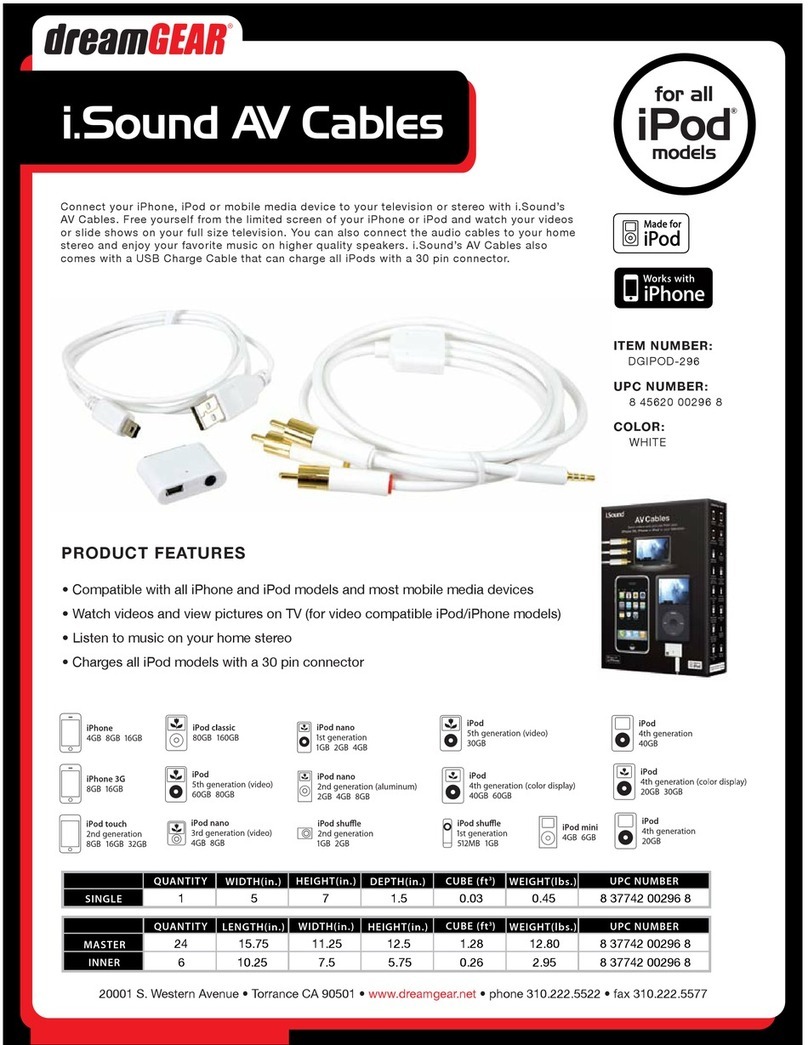 I.SOUND AV CABLES datasheet
