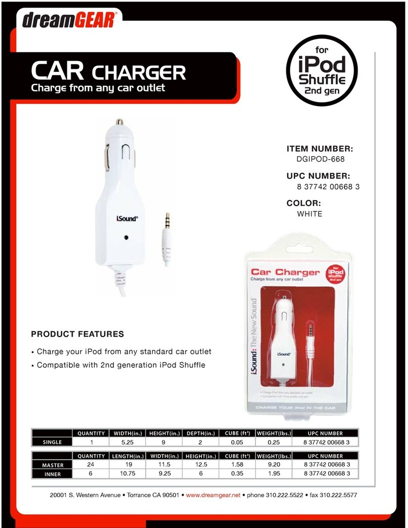 I.SOUND CAR CHARGER Operation manual