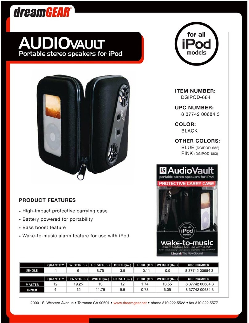 I.SOUND AUDIO VAULT Product features