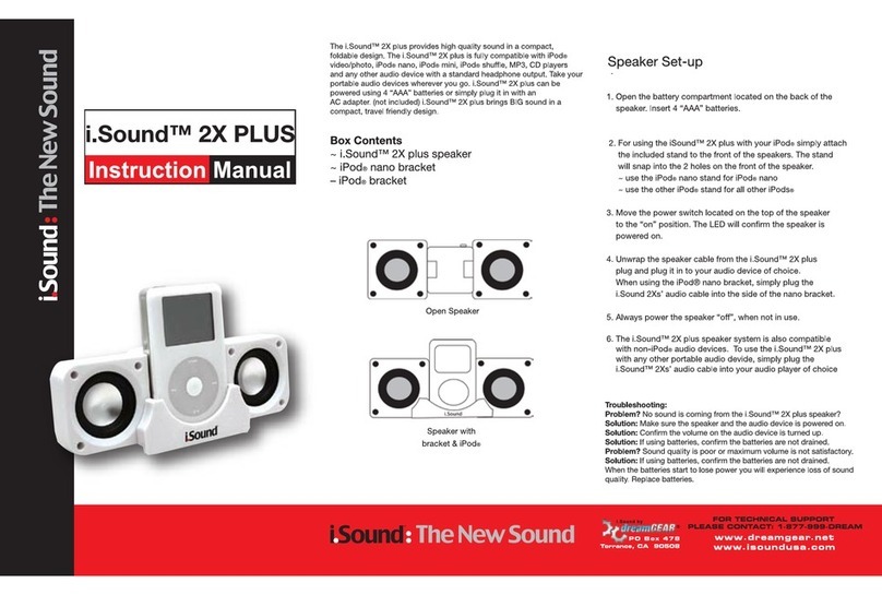 I.SOUND 2X PLUS manual