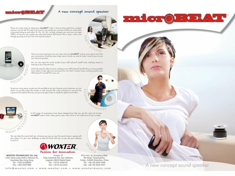 WOXTER MICROBEAT brochure