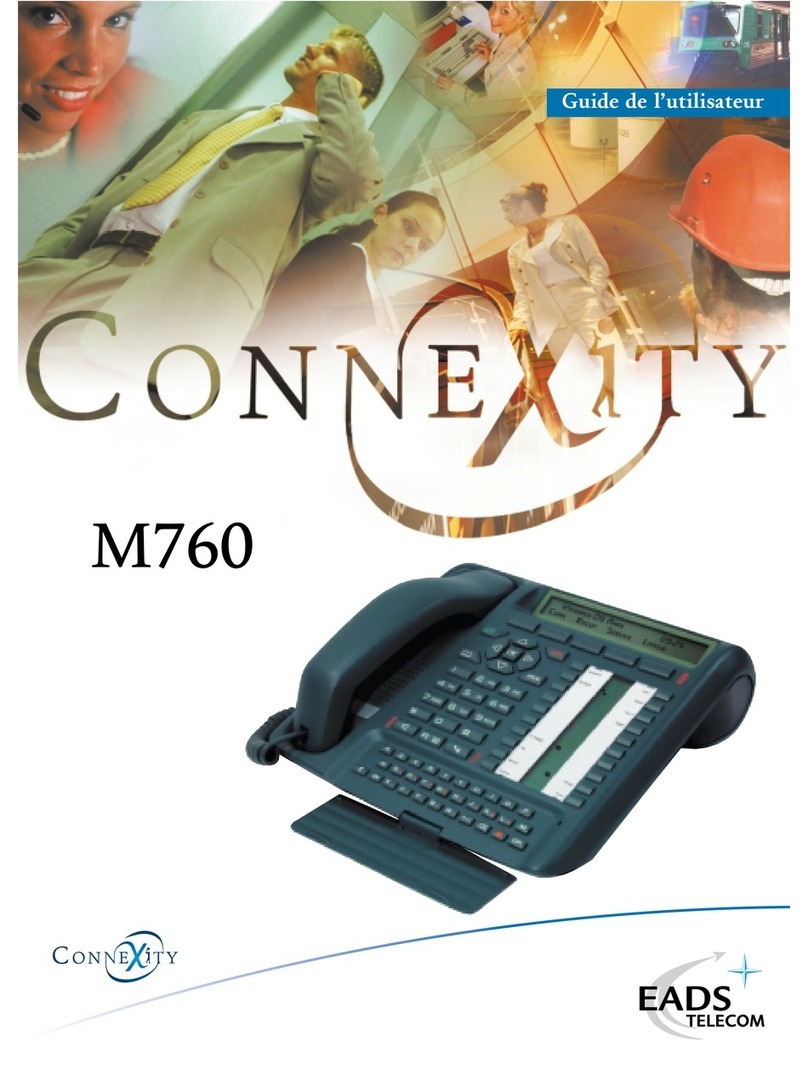 Connexity M760 Guide de l'utilisateur
