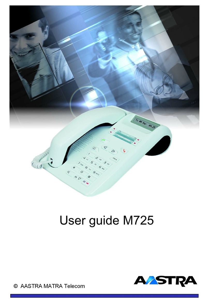 Aastra M725 user guide