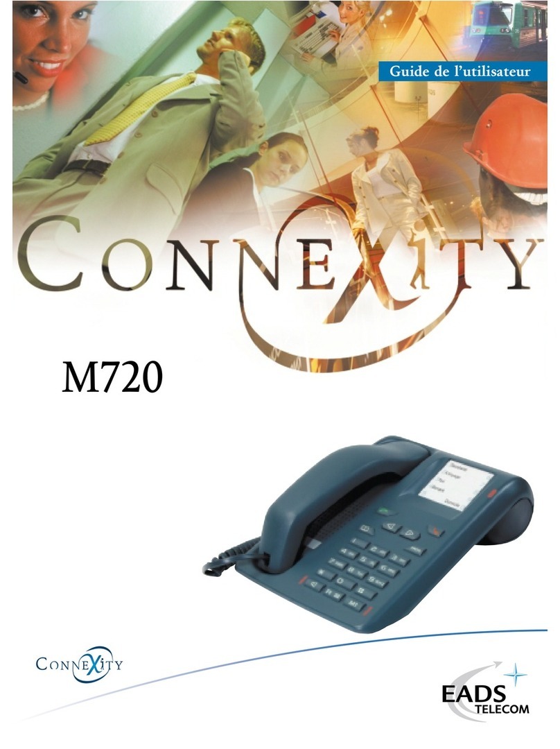 Connexity M720 Guide de l'utilisateur