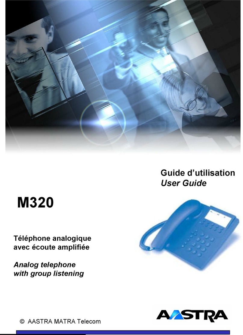 Aastra M320 user guide