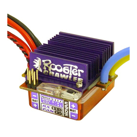 NOVAK ROOSTER CRAWLER ESC - BASIC SETUP GUIDE V2... Setup guide