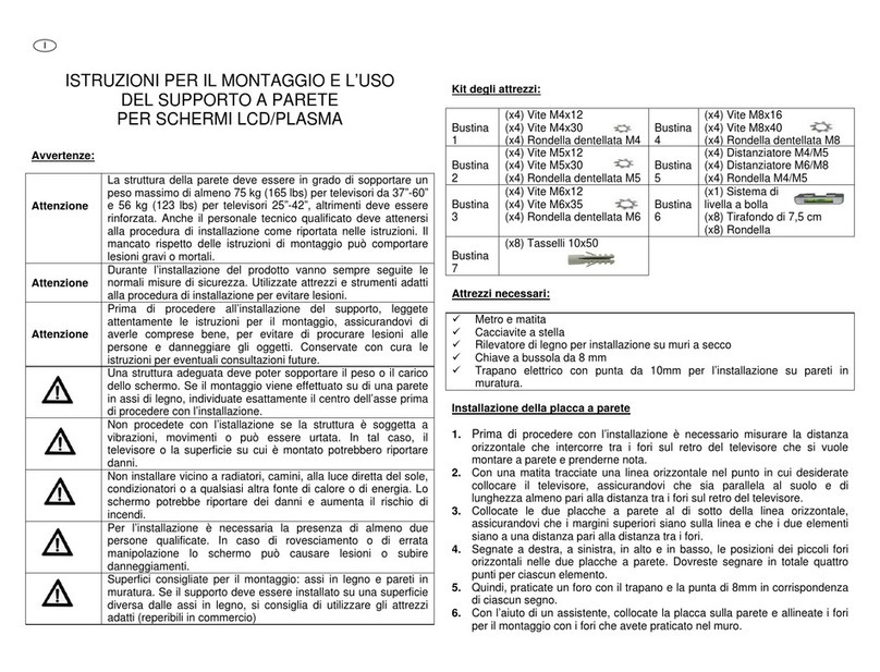 VISA VE-S42T Installation and operation instructions VISA VE-S42T Installation and operation instructions