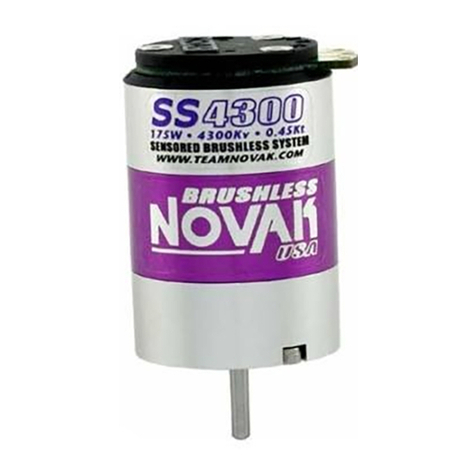 NOVAK SS4300 MOTOR User manual