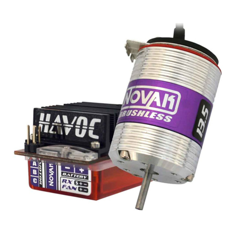 NOVAK HAVOC SPORT ESC - BASIC User manual NOVAK HAVOC SPORT ESC - BASIC User manual