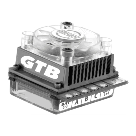 NOVAK GTB BRUSHLESS RACING ESC - 4-2007 Setup guide