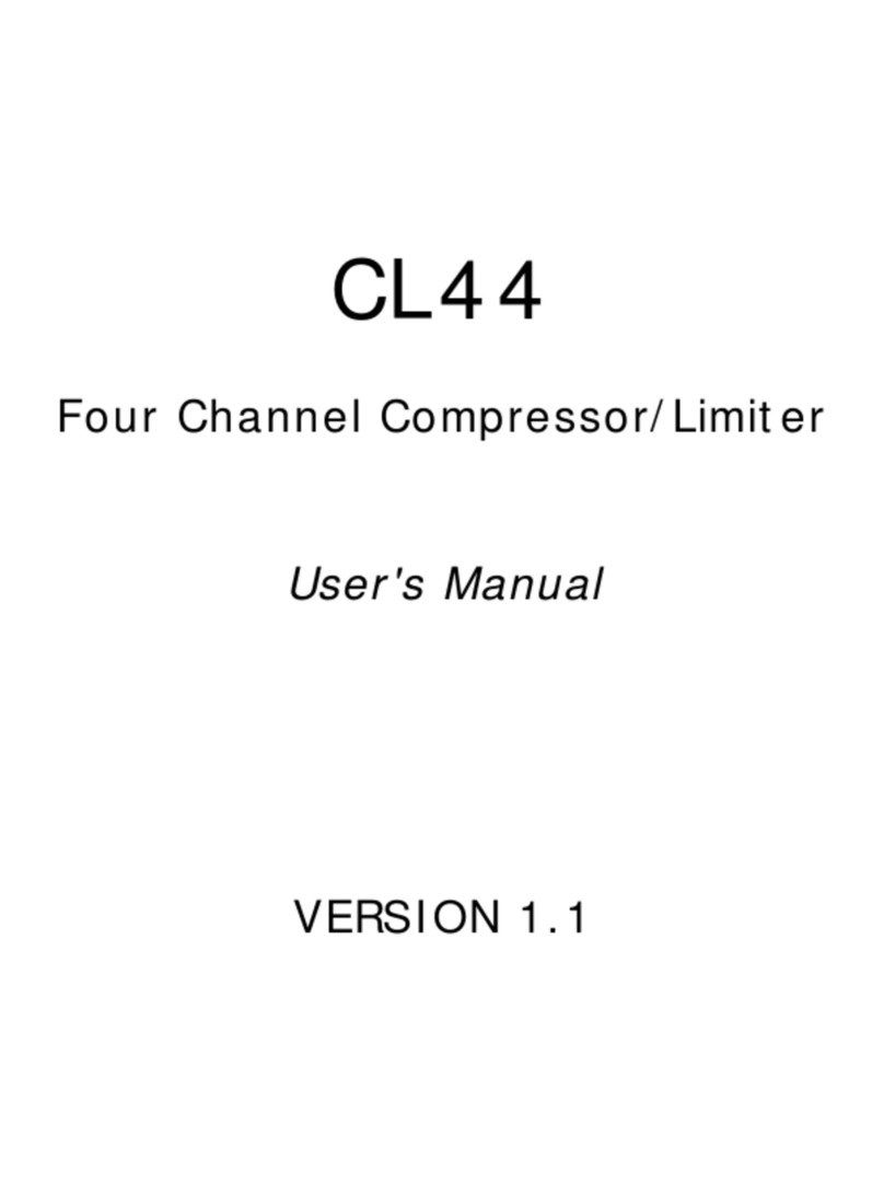 PRESONUS CL 44 User manual