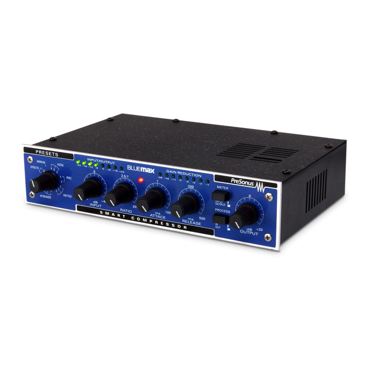 PRESONUS BLUEMAX - User manual