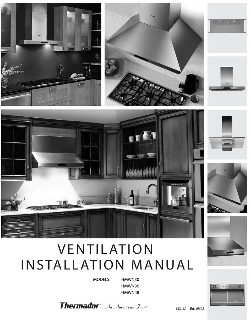 Thermador HMWN30FS User manual