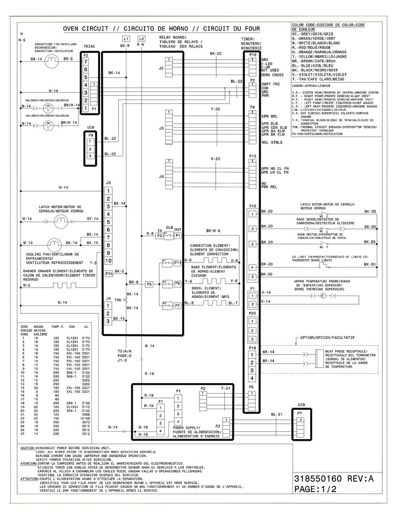 Electrolux EI30ES55JS Wiring diagram