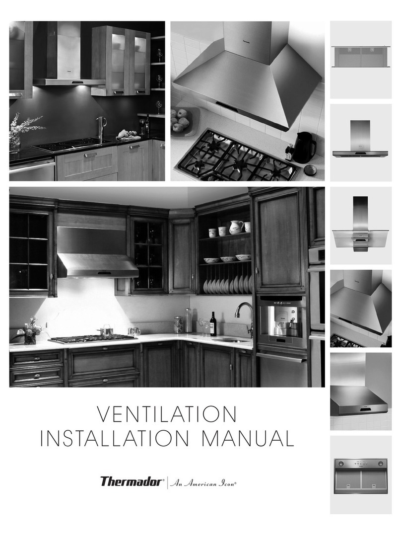 Thermador HMCB36FS installation manual